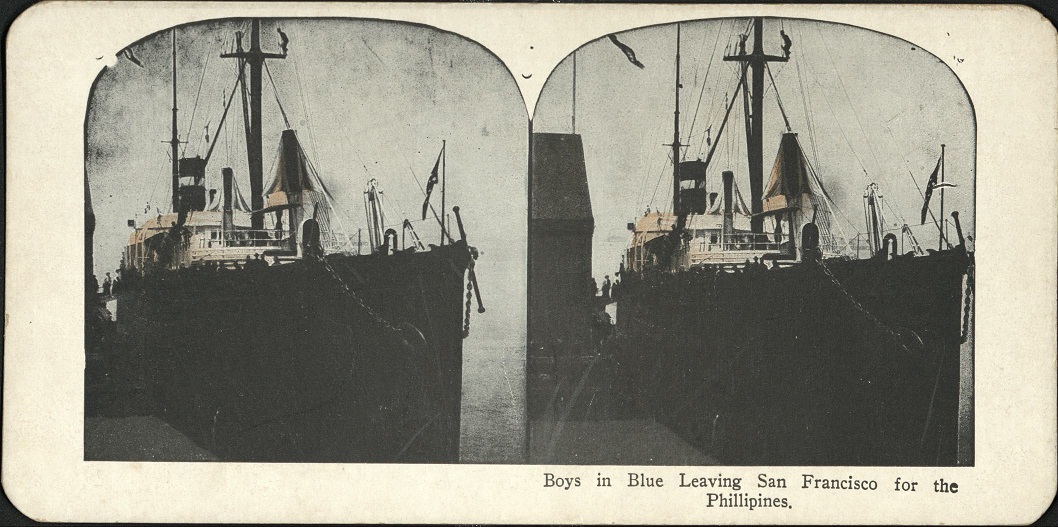 Boys in Blue Leaving San Francisco for the Philippines.